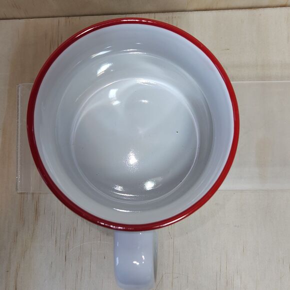 Prima Design Mug You Had Me At Woof White Red Cup Dog in Scarf - Picture 6 of 8